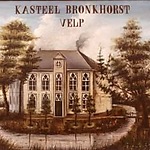 Kasteel Bronkhorst te Velp (gemeente Grave) :  