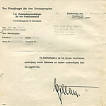 Brief van ‘Der Beauftragte für den Vierjahresplan’ van 16-12-1940. 