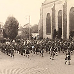 Op zondag 29 oktober, twee dagen na de bevrijding, de parade van Schotse pijpers op de Markt. In het dagboek wordt hiervan geen melding gemaakt.