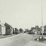 Het Moleneind richting Lijnsheike 1964.
