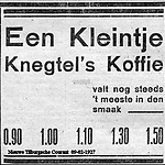 Koffiebranderij Erve Th. Knegtel ;  sinds 1825  -  