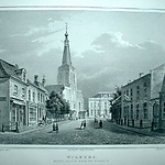 De (Oude) Markt omstreeks 1850,  