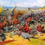 De slag bij Mentana (Italië) :  